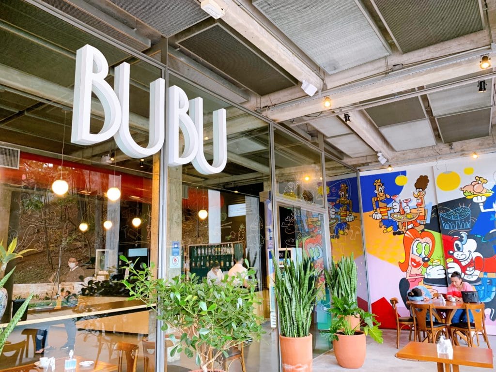 Restaurant outside the museum