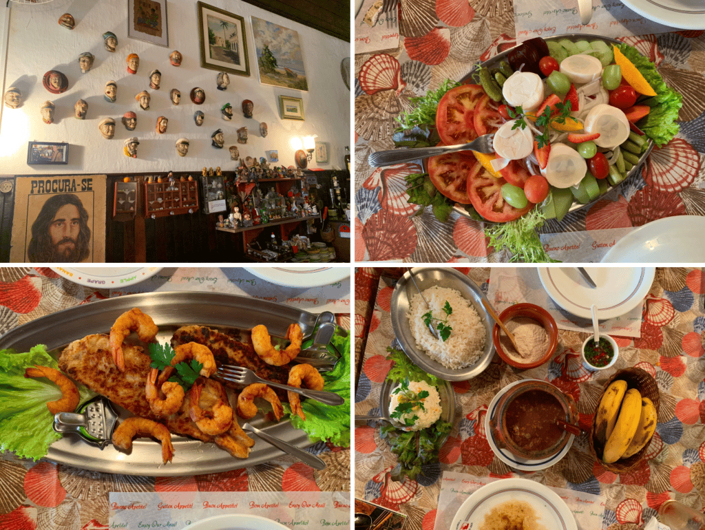 Caçarola do Joca, one of the restaurants we visited in Antonina