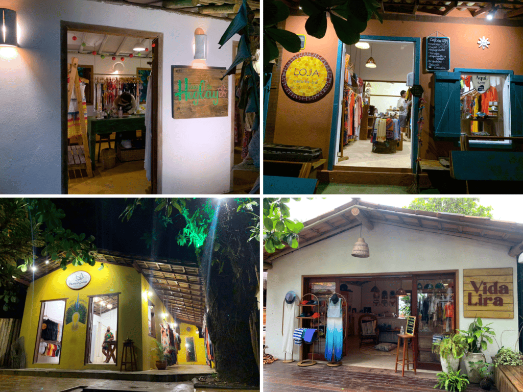 Shops in Caraíva