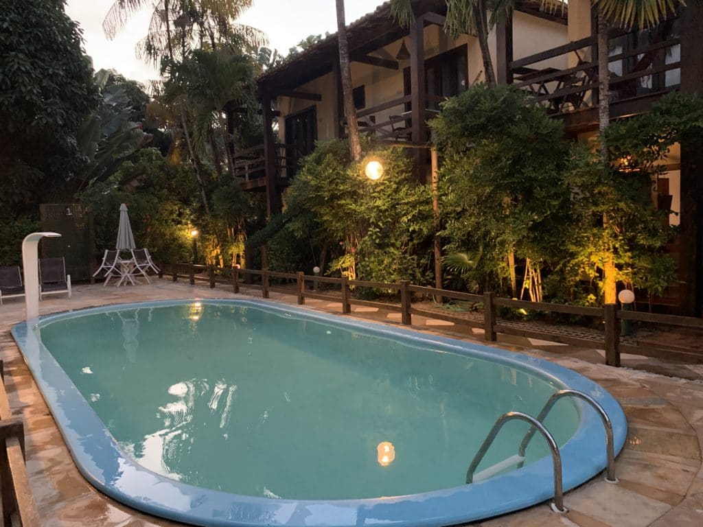 Pool at Hotel Taipabas, Barra Grande