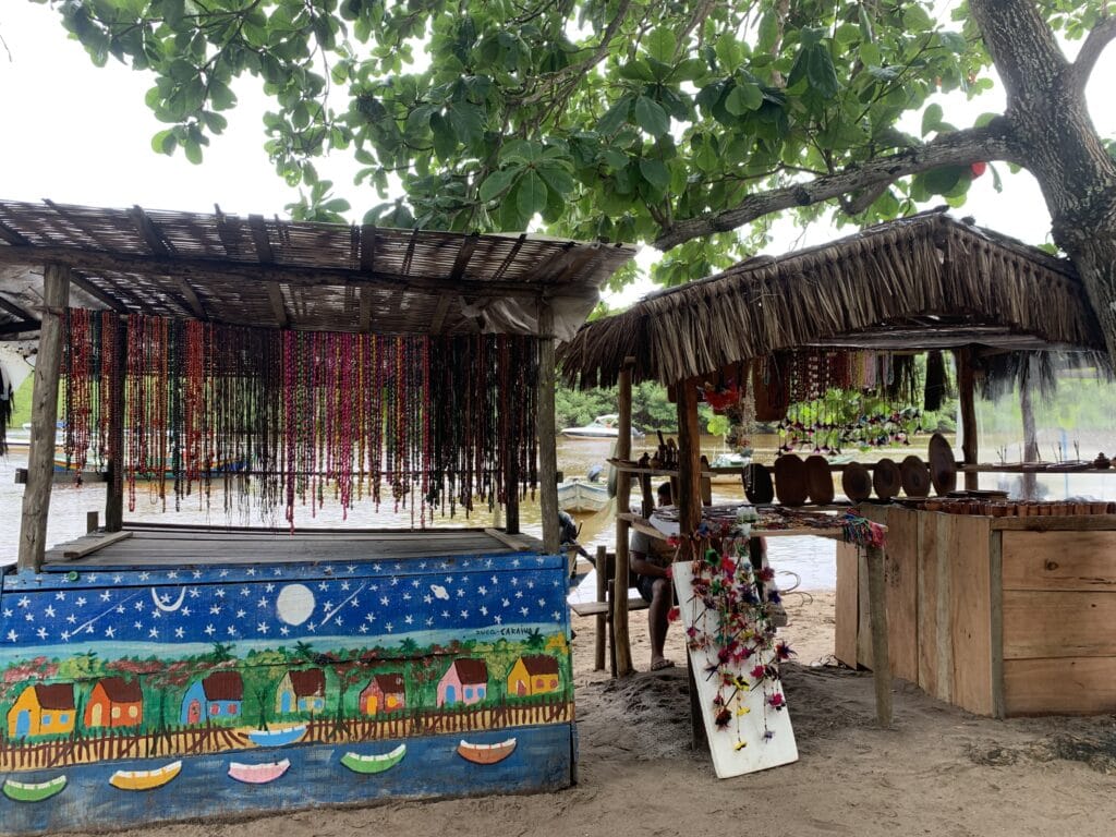 Indigenous market stall