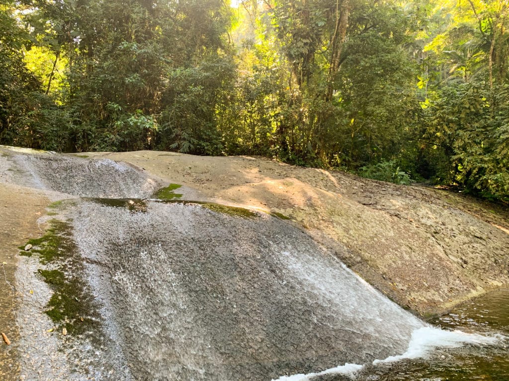 Three-drop waterfall in Penedo