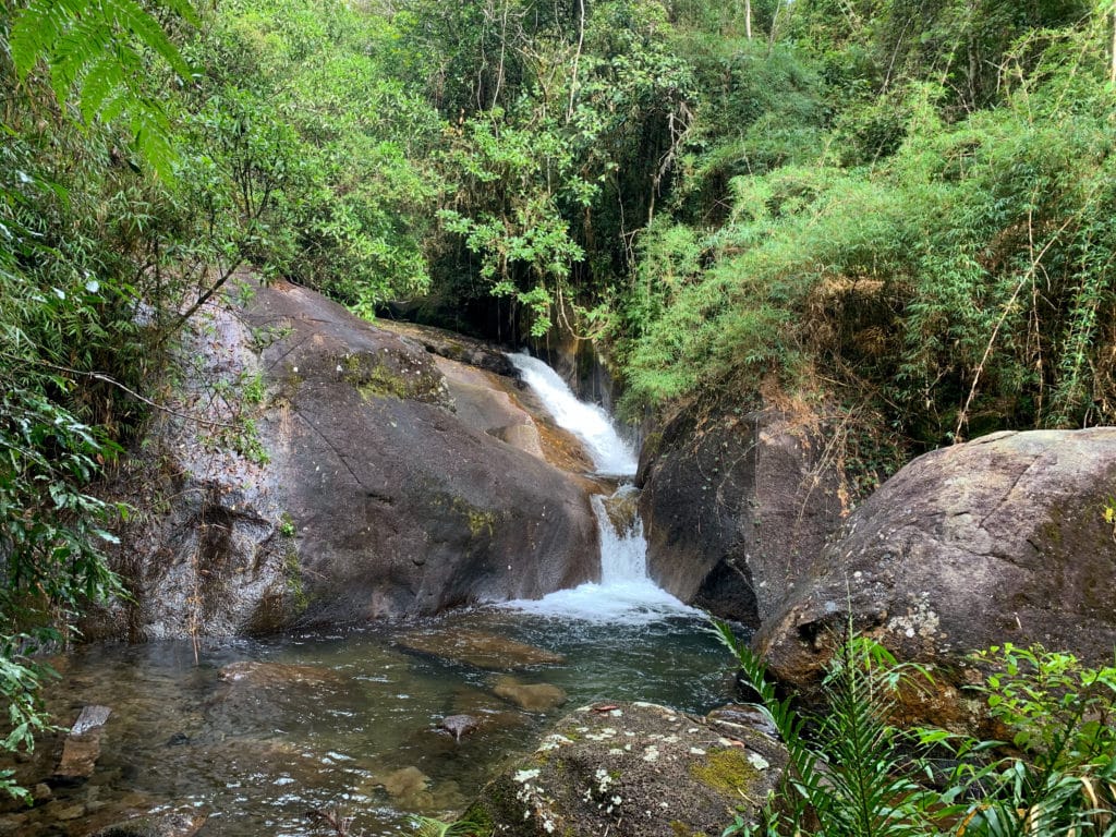 Small pool near Cachoeira do Andorinhão, Passa Quatro, MG