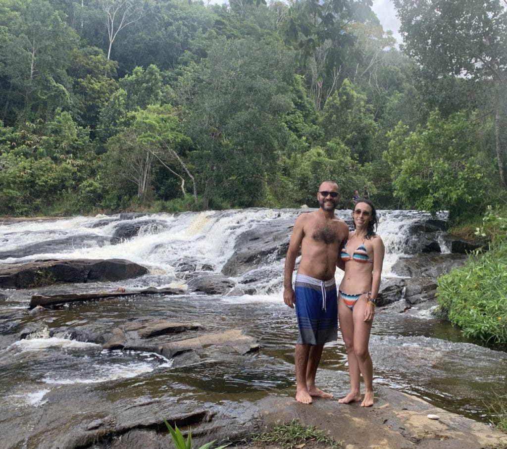 The upper section of Cachoeira do Tremembé