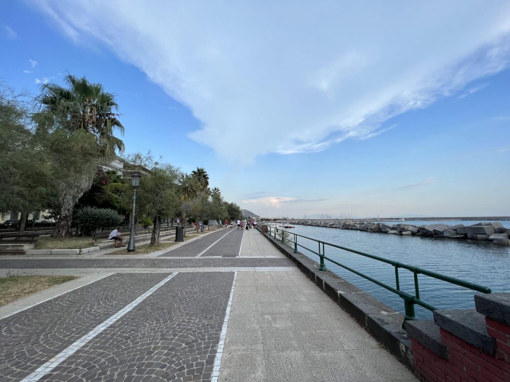 Lungomare di Salerno seafront promenade