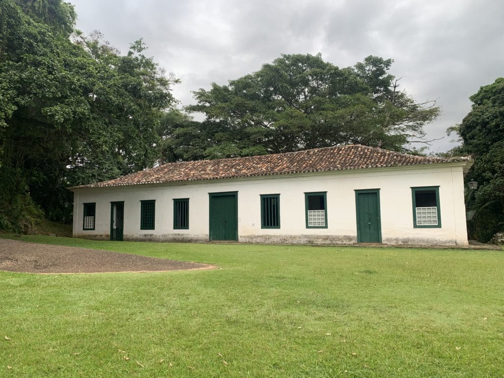 Main building at Forte Defensor Perpétuo, Paraty