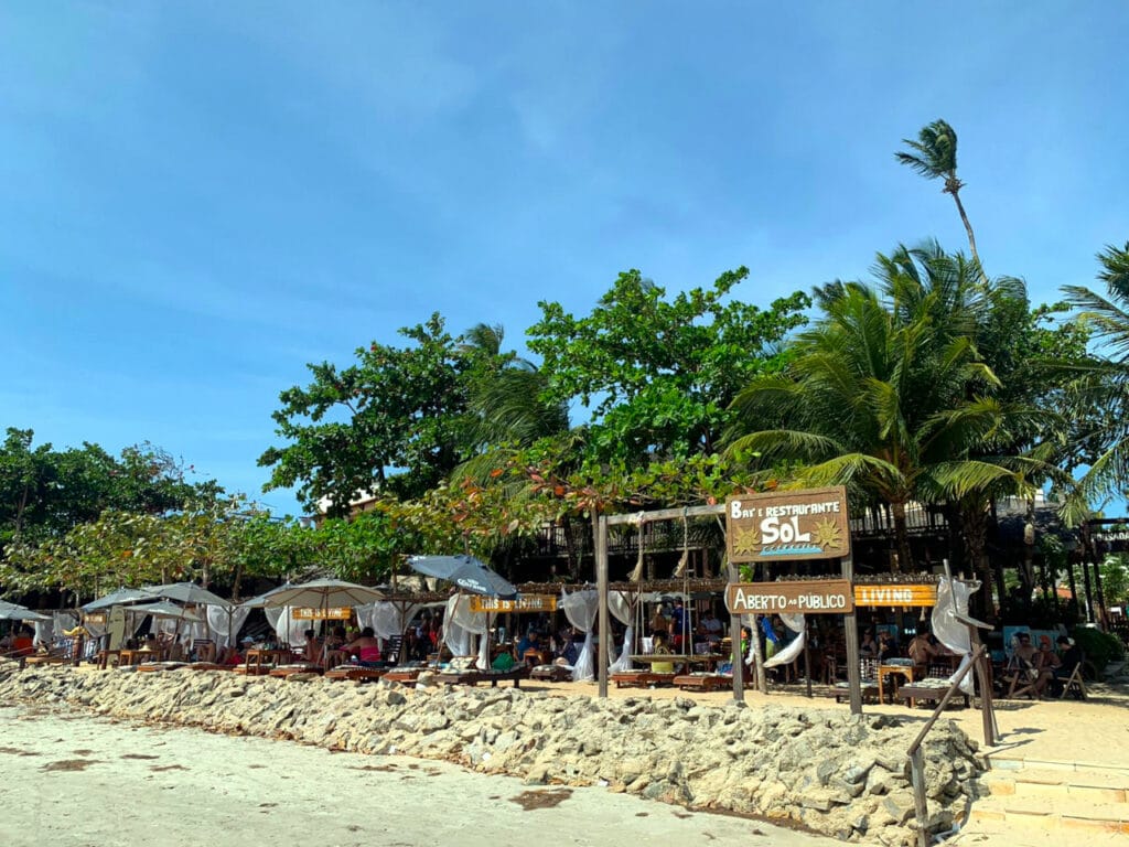 Bar e Restaurante Sol on Praia de Jeri