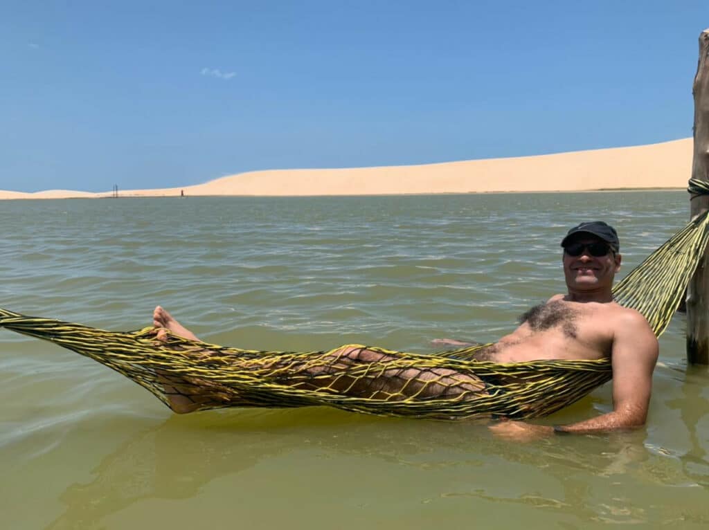 Hammock at Lagoa da Tatajuba