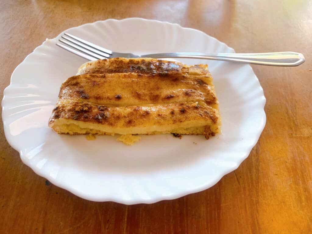 Tia Angelita’s banana pie, Jericoacoara