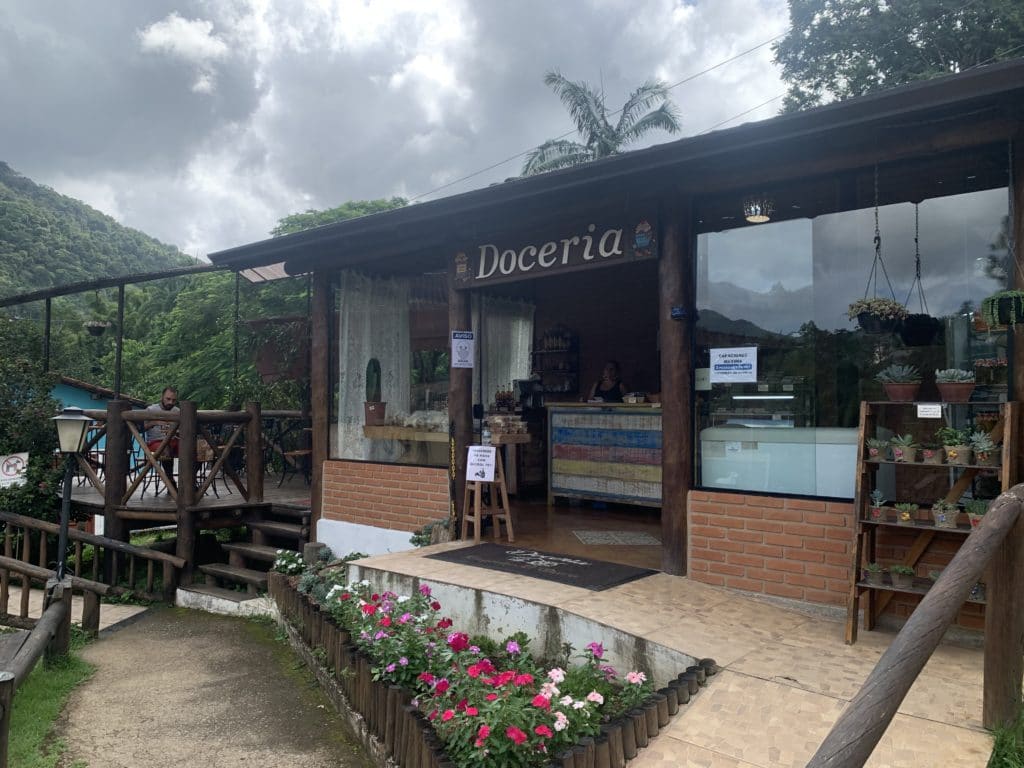 Dessert shop at Alambique Engenho D’Ouro, along Paraty’s cachaça route