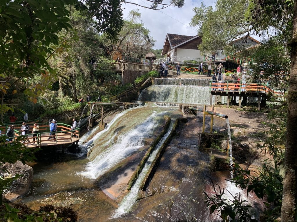 Ducha de Prata’s waterfalls, Campos do Jordão