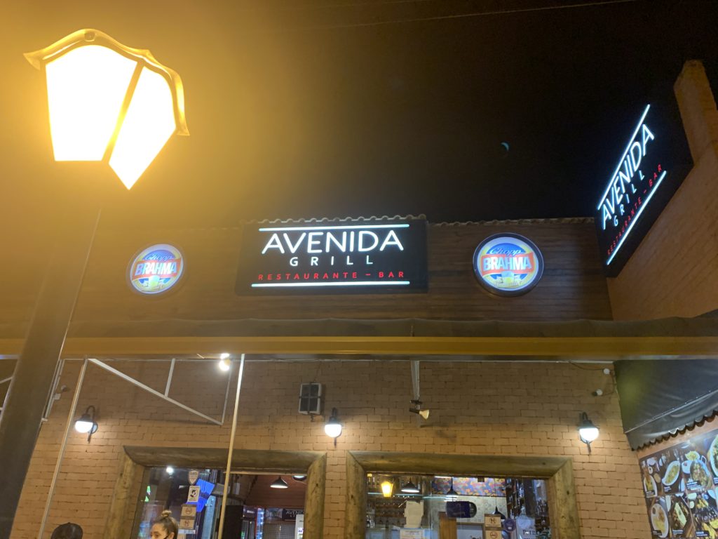 Entrance to Avenida Grill Restaurante Bar