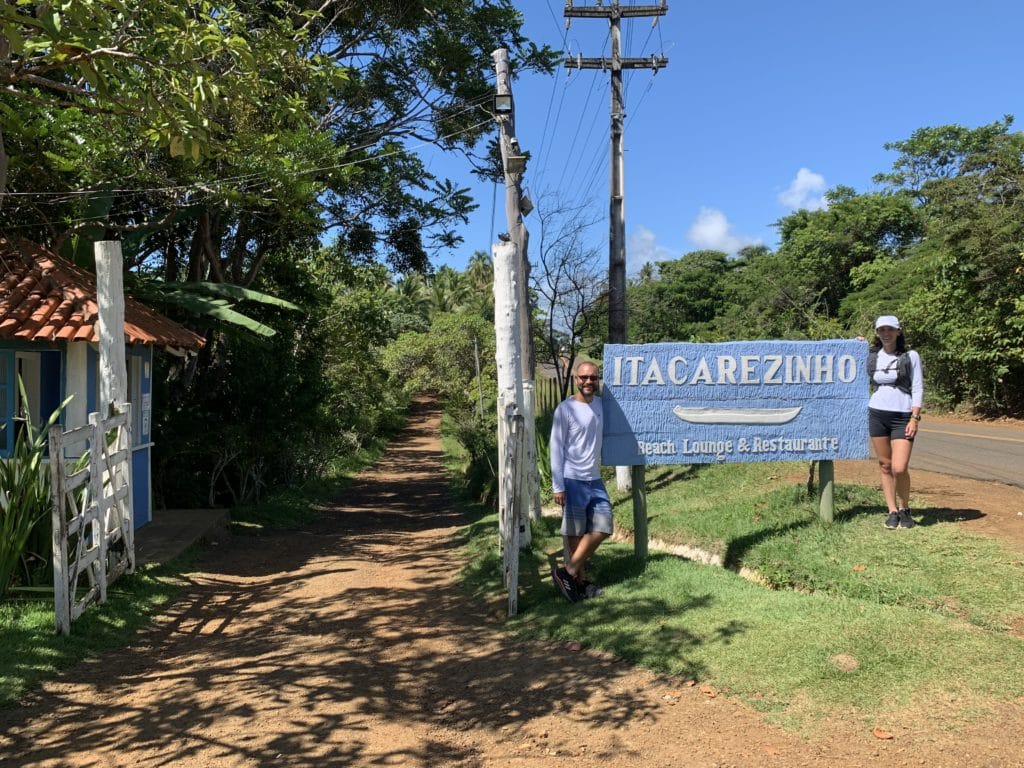 Entrance to Praia de Itacarezinho, Itacaré