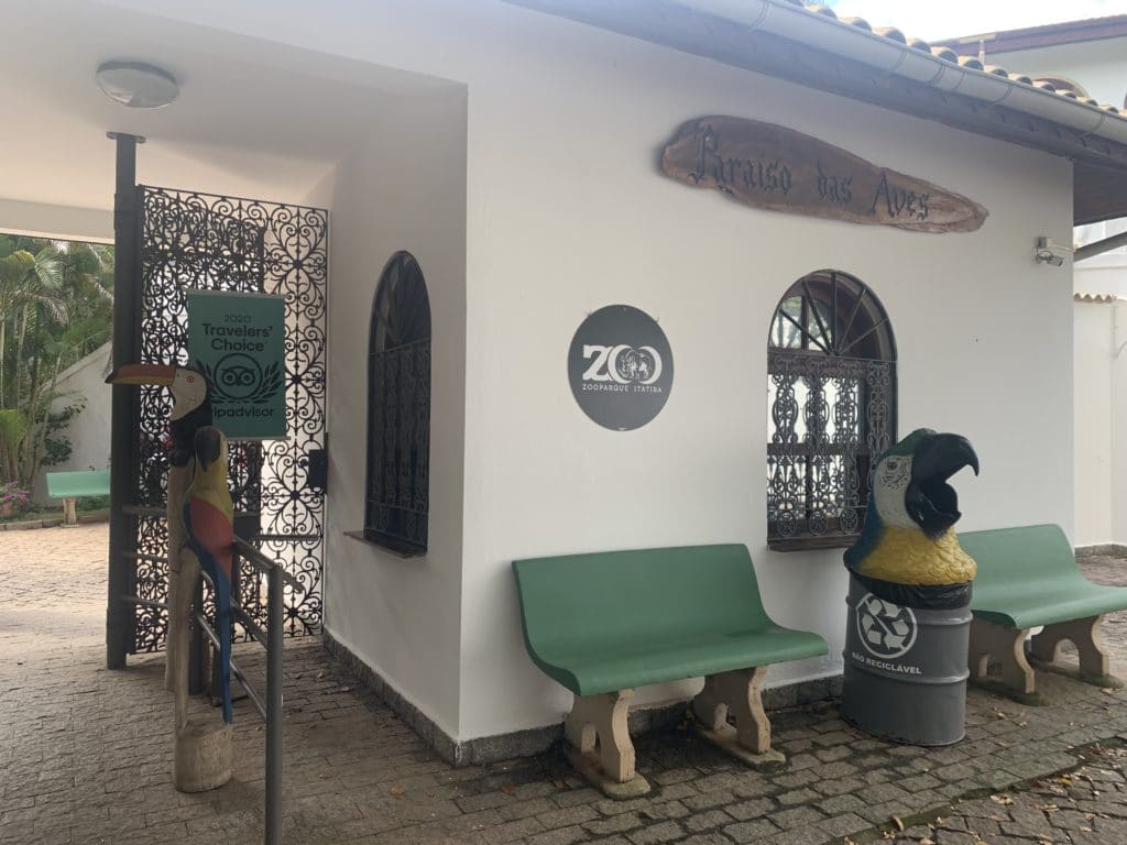 Entrance to Zoopark Itatiba