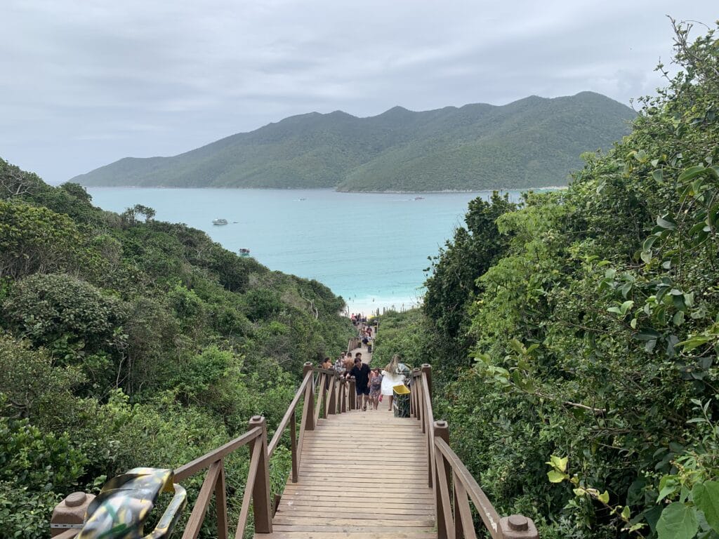 Staircase to Prainhas Pontal do Atalaia