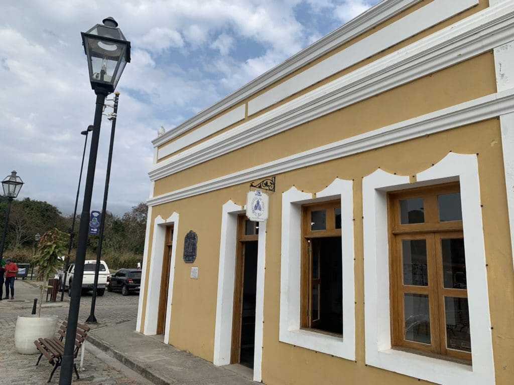 Tourist information booth
