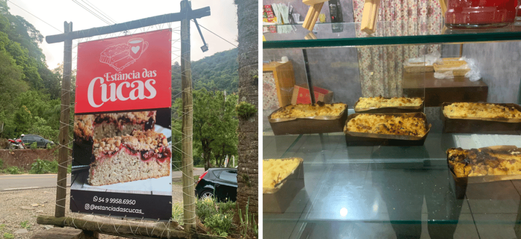 Estância das Cucas and its many cuca flavors