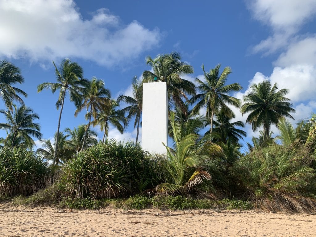 Farol da Ponta do Mutá, Barra Grande, at the northern tip of the Península de Maraú