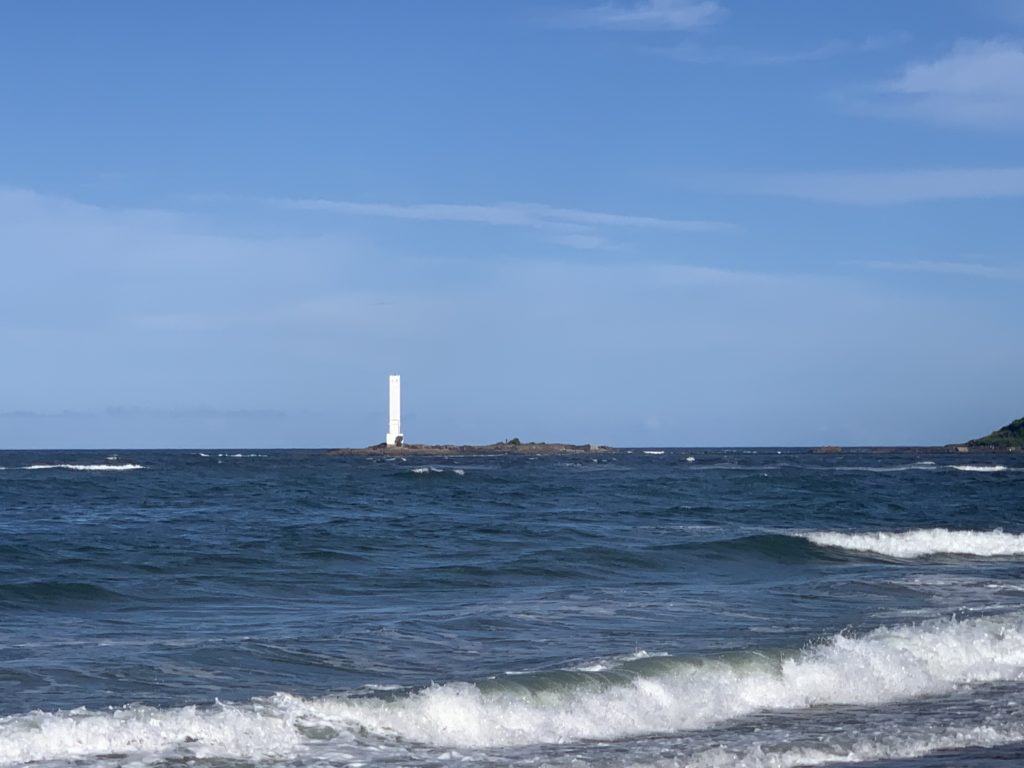 Farol das Conchas, seen from Praia do Pontal, Itacaré
