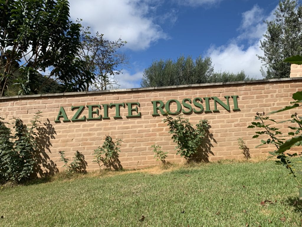 Entrance to the olive oil farm