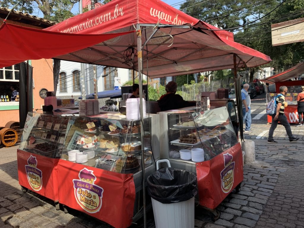 Sweets sold at the fair