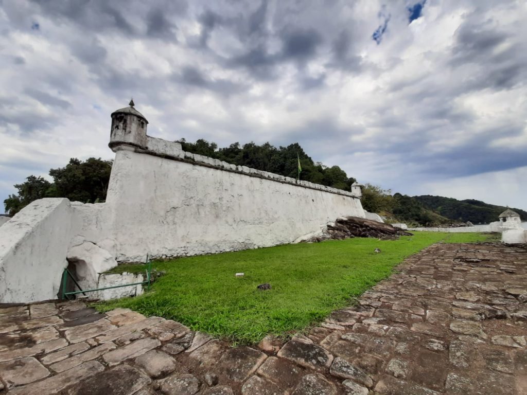 Fortaleza da Barra Grande, exterior