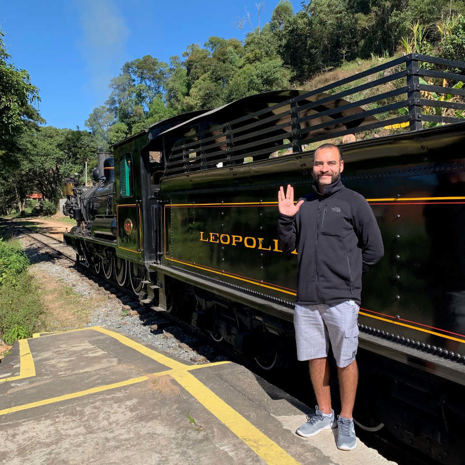 Photo of the Leopoldina train