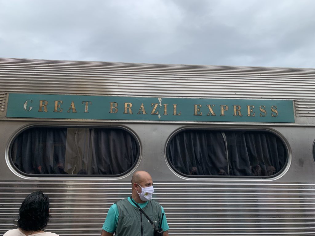 Great Brazil Express, the most famous and expensive car on the Curitiba-Morretes train
