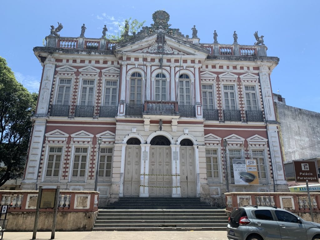 Palácio Paranaguá, now home to city hall