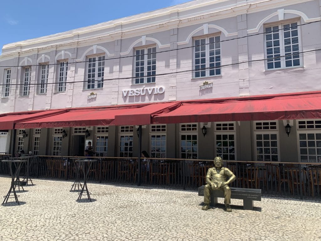 Vesúvio, a famous restaurant in Ilhéus