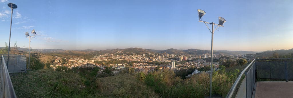 View of the town of Amparo