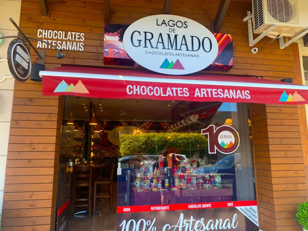 Lagos de Gramado, one of our tips for where to buy chocolate in Gramado at a fair price