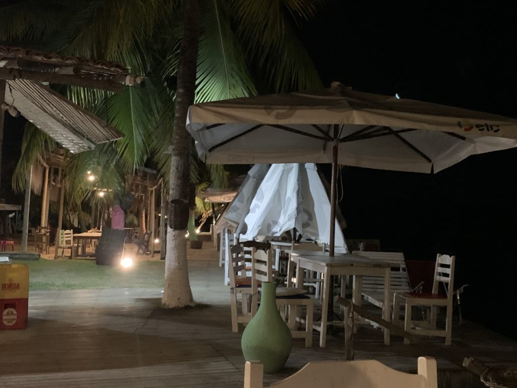 Table layout at Rô Gastronomia, Barra Grande