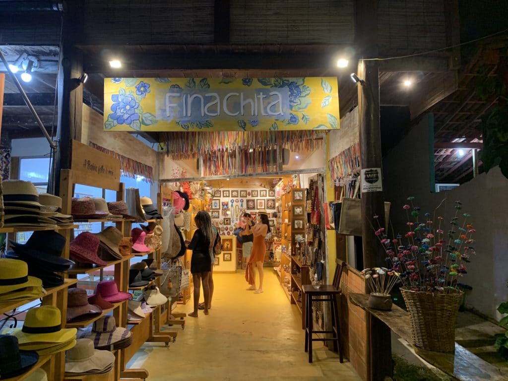 Entrance to Finachita souvenir shop