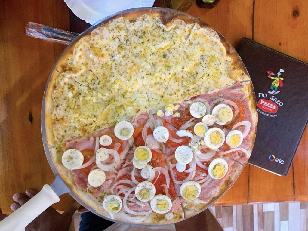 Pizza at Tio Sazo