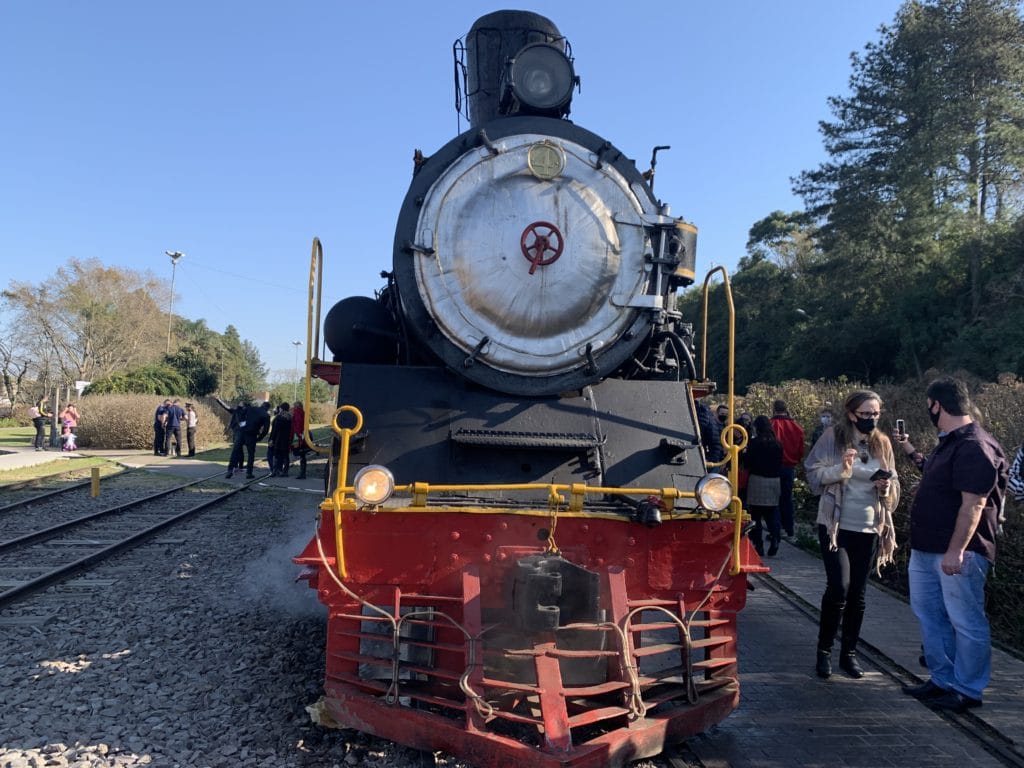 Maria Fumaça at its last stop