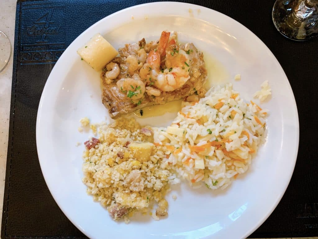 Meca Santista, a classic dish in the region