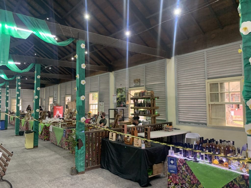 Products at the Mercado de Paranapiacaba