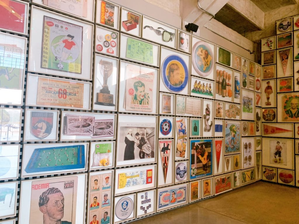 Walls of the museum