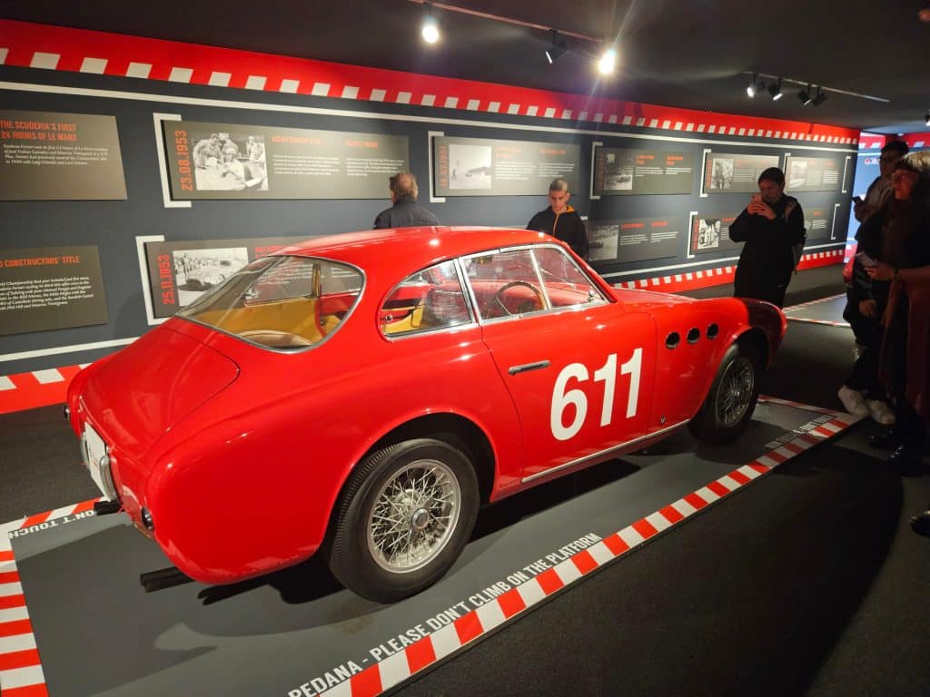 Ferrari museum car