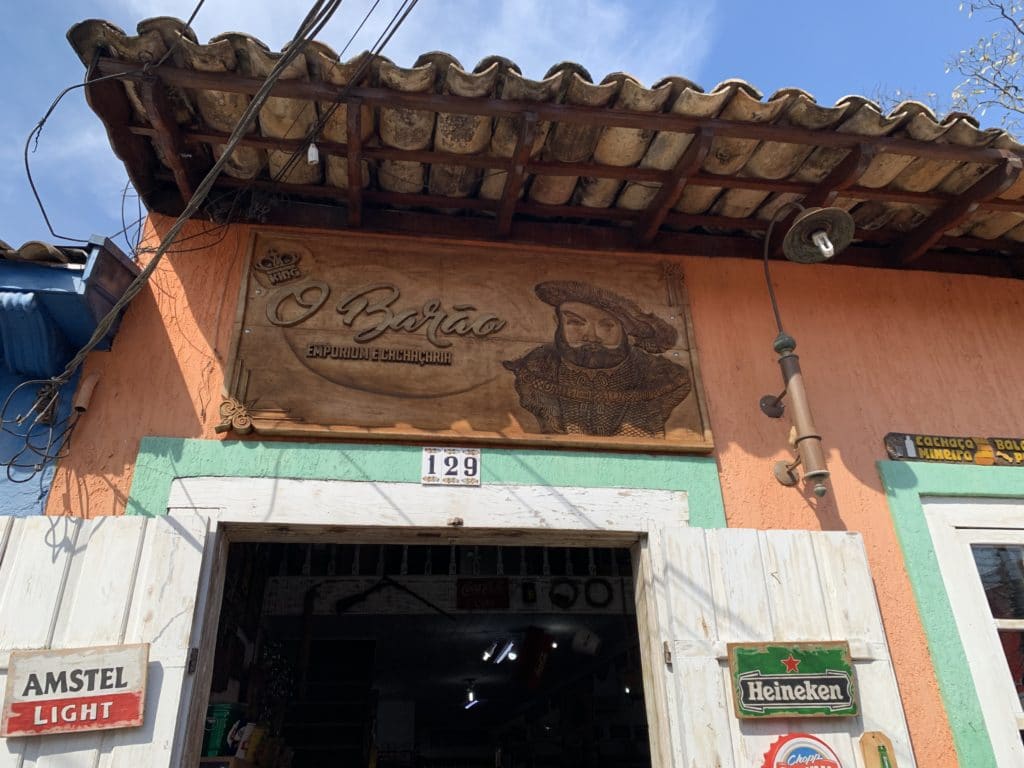 Entrance to O Barão, Embu das Artes