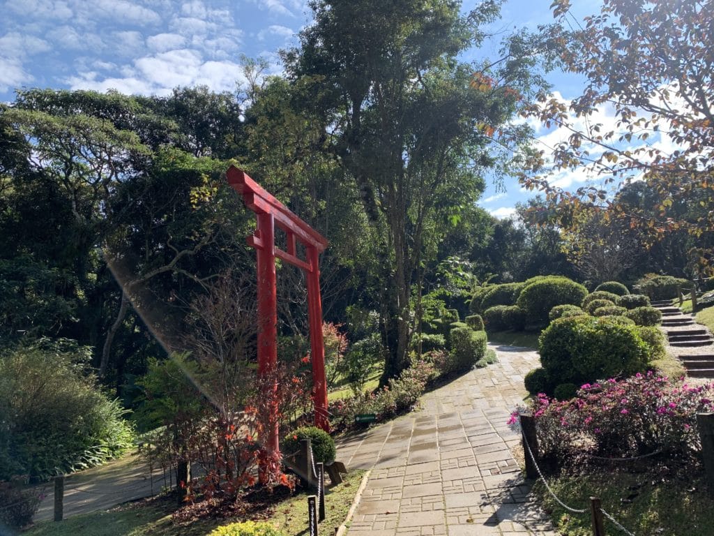 Japanese garden at Parque Amantikir