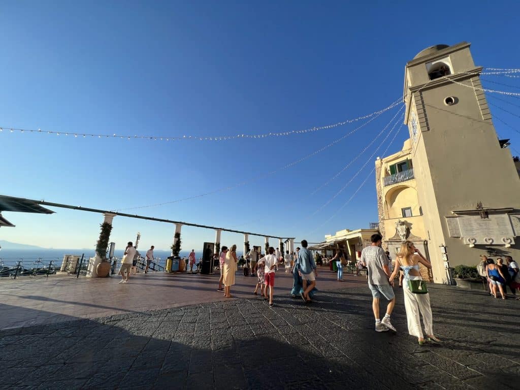 Piazza Umberto I, Capri