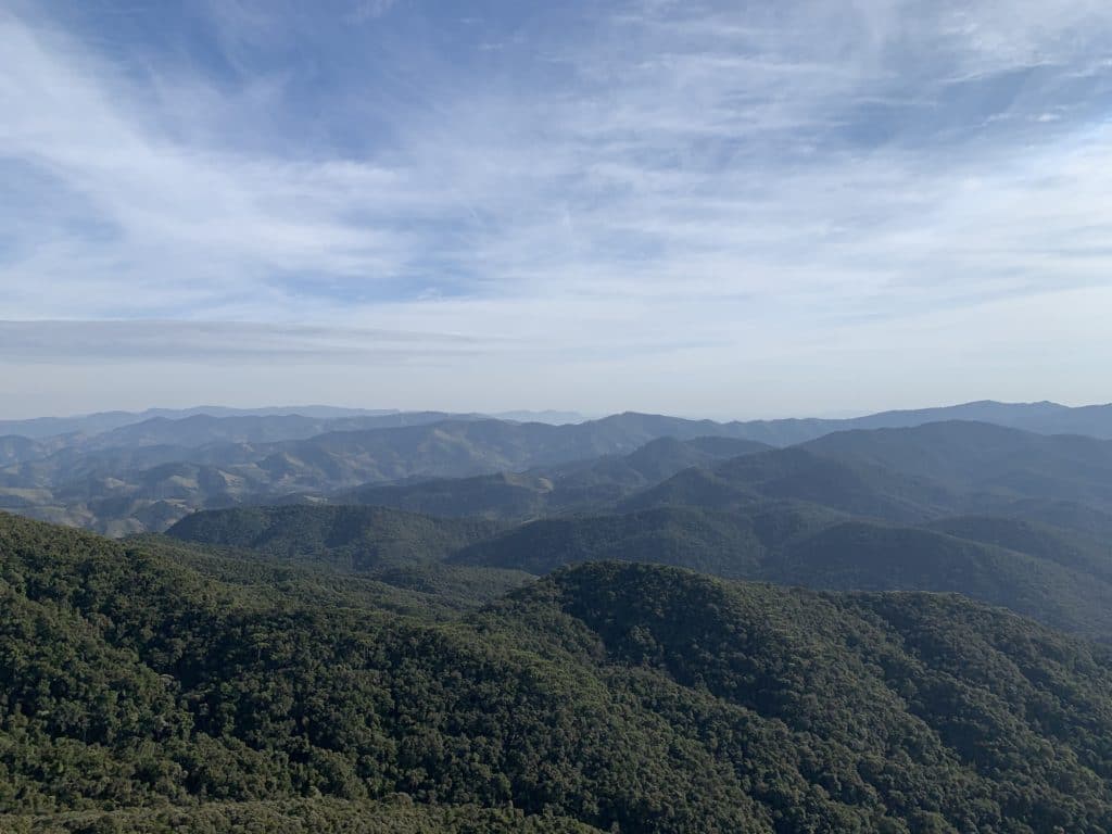 View from Pedra da Caveira, Pico do Itaguaré