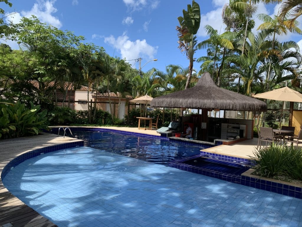 Pool at Pousada Pedra Torta, Itacaré