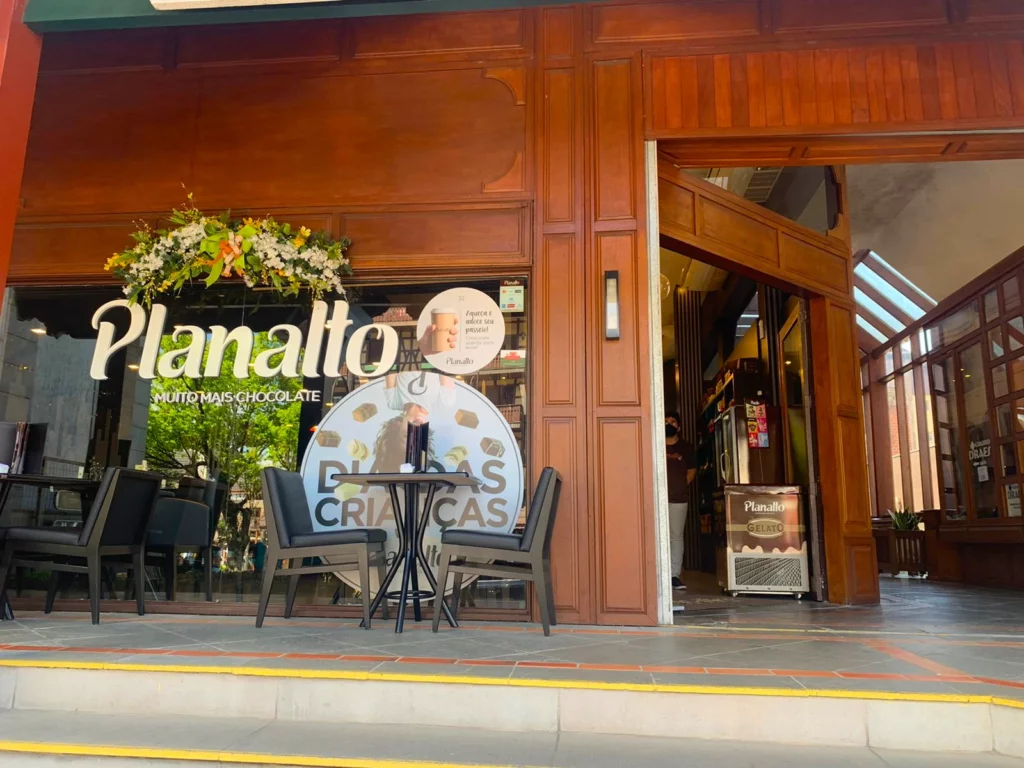 A great spot for Italian-style gelato at Planalto Chocolate