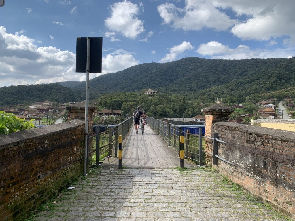 Metal footbridge, Paranapiacaba