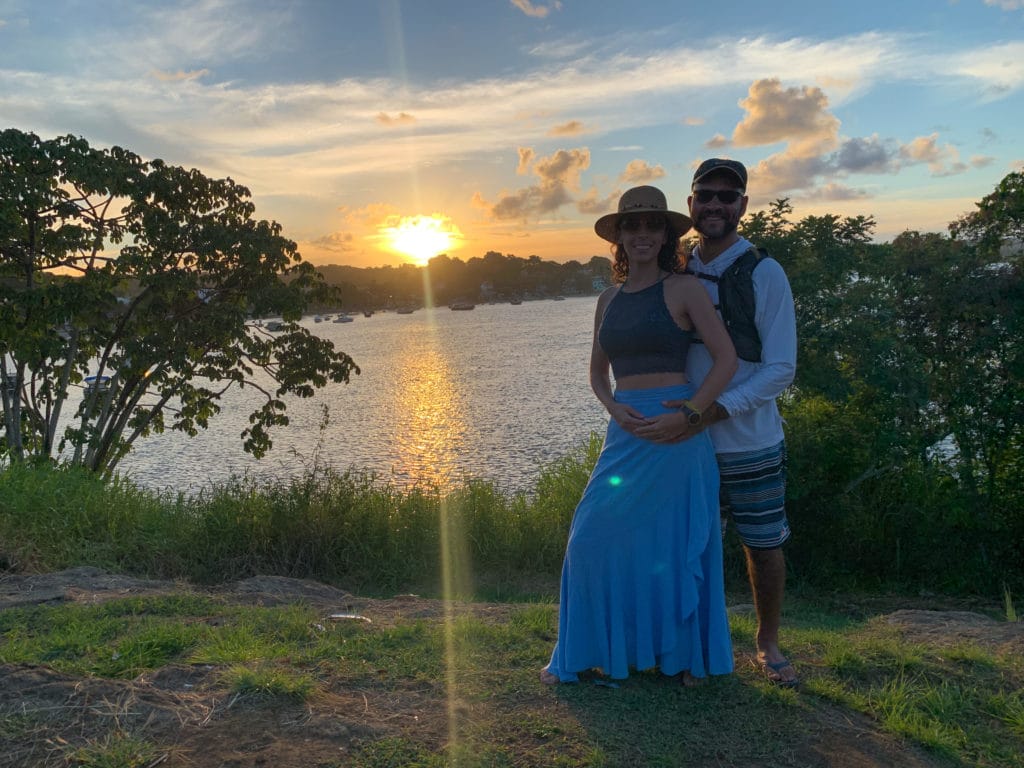 Sunset at Mirante do Xaréu, Itacaré