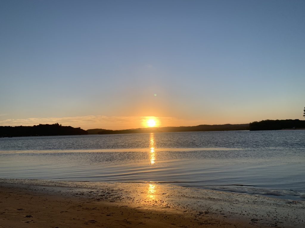 Sunset at Praia do Pontal, Itacaré