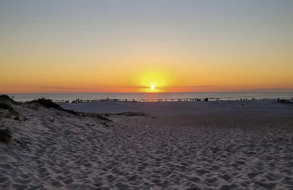Sunset at Praia Grande